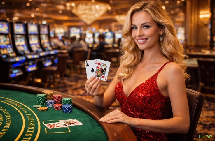 Cassino ao vivo da jili707 com dealers reais